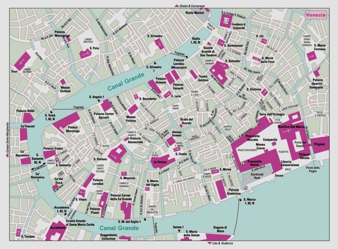 Map of Venice