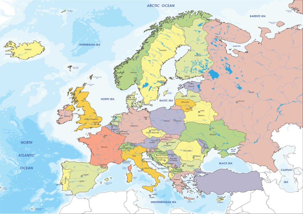 New Map of Europe