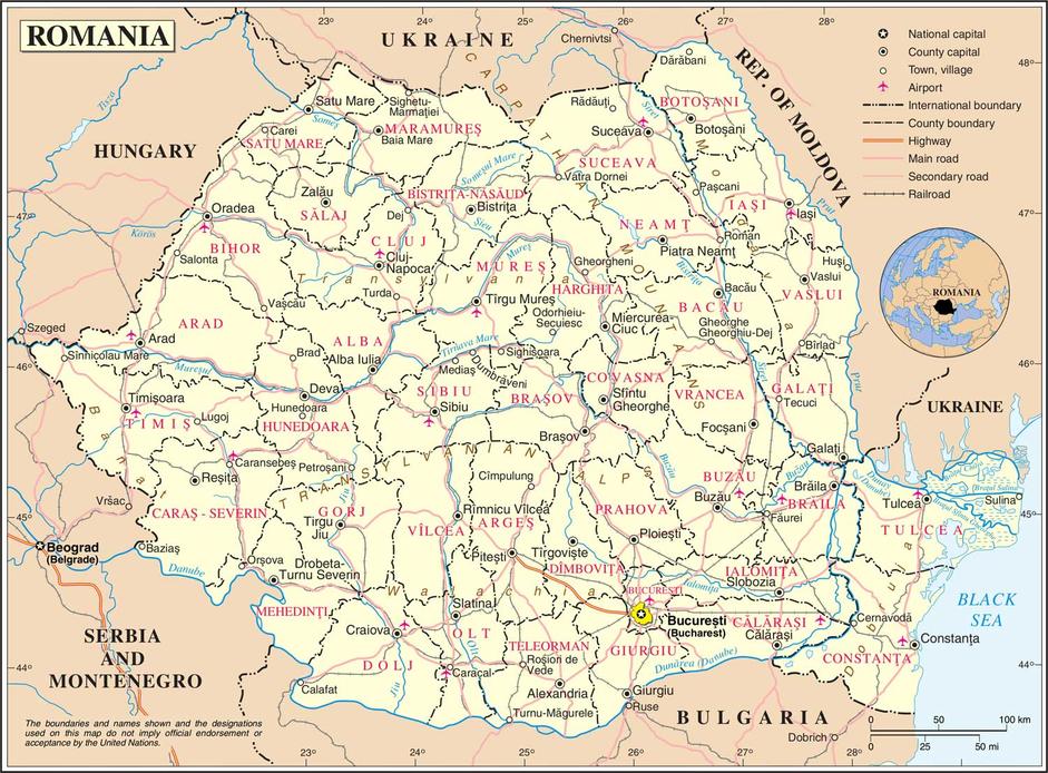 Bucharest map for mackinac island