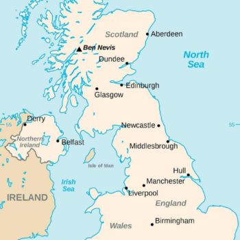 Map of the United Kingdom