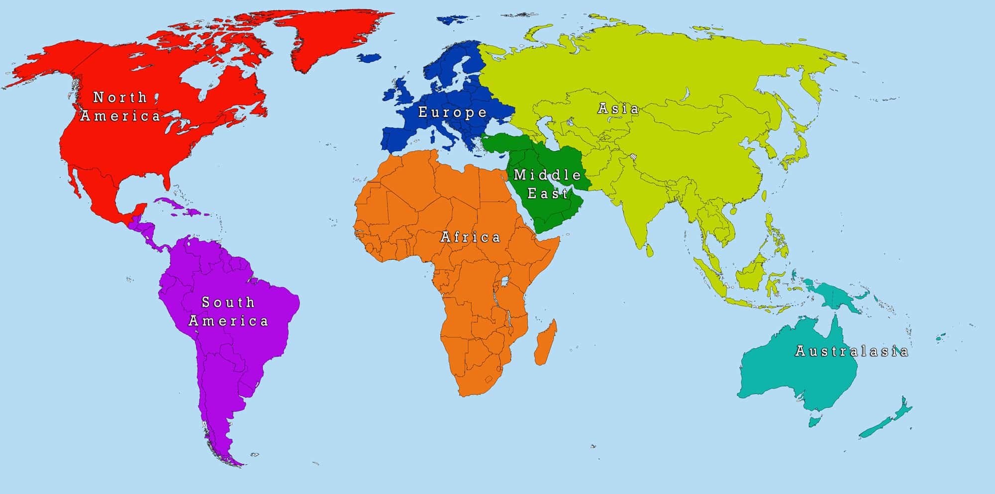 Choose The Countries Correctly Without Making A Mistake