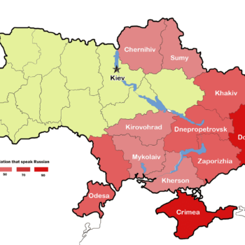 Political Map of the Ukraine War and MH17 Crash Site