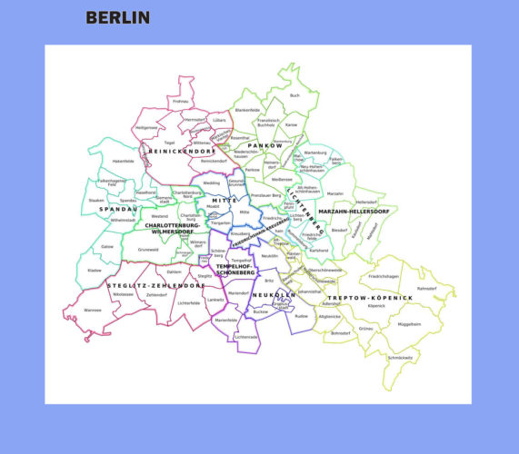 Map of Berlin