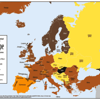 Beer Map of Europe – how to say beer in all the countries of Europe