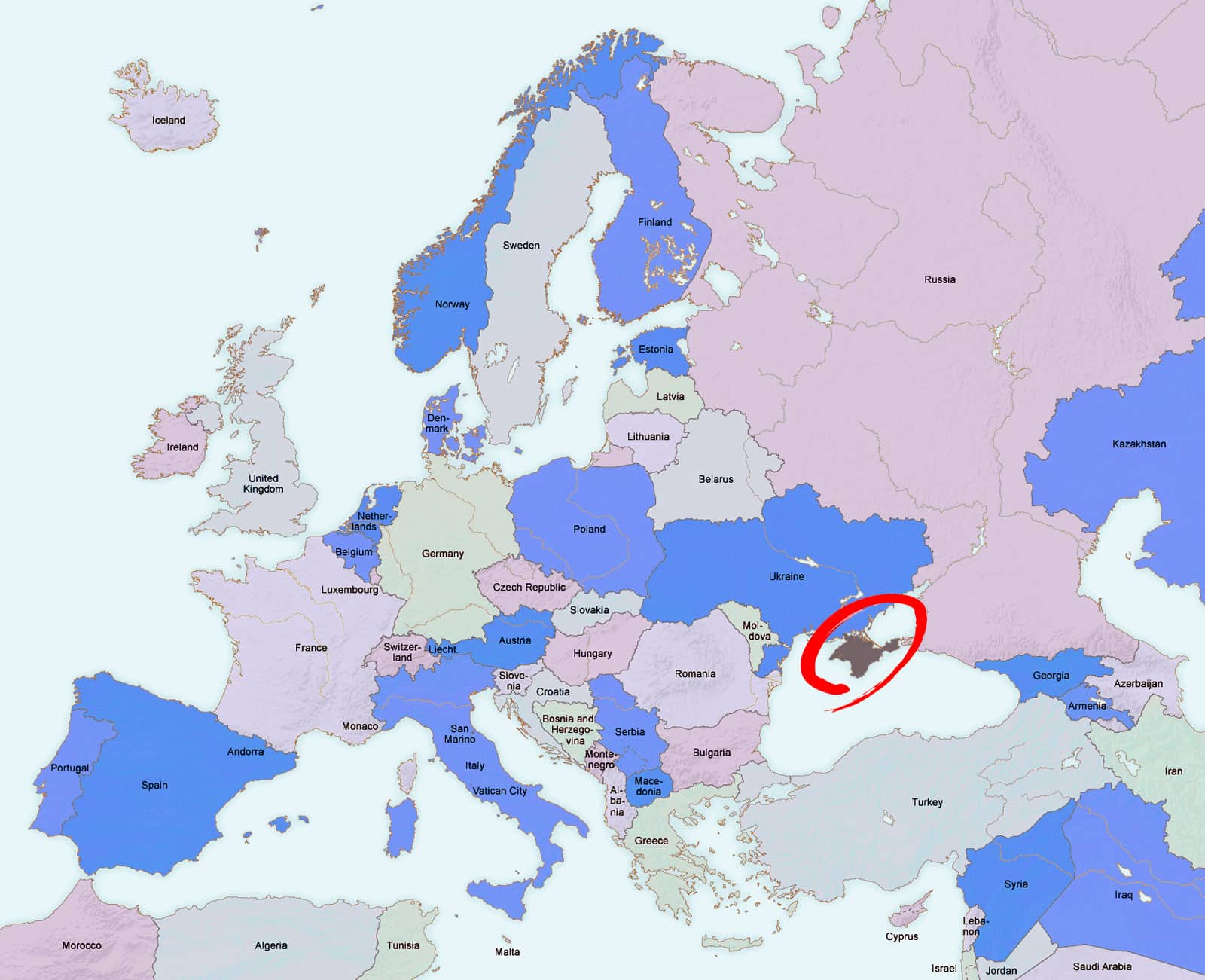 Map Of Europe 2016 Map Of Europe Europe Map