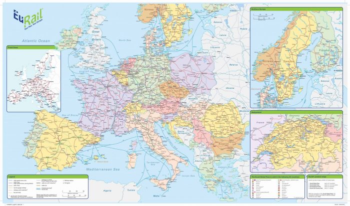 Eurail Map