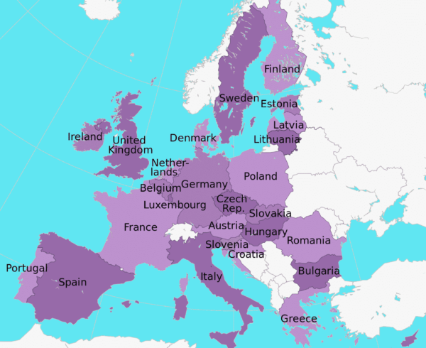 Europe Political Map Map Of Europe Europe Map