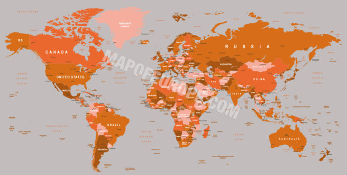 World Map 2019