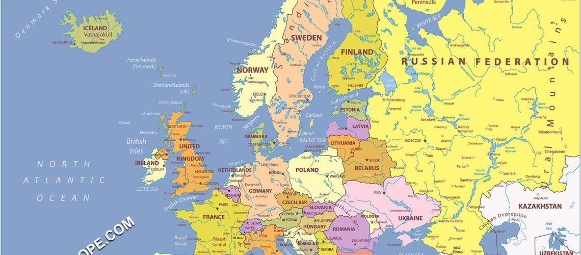 Map of Europe