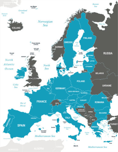 EU Map | European Union Map 2023