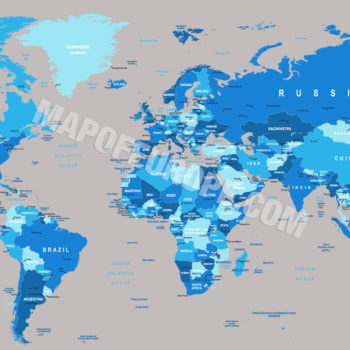 World Map 2021