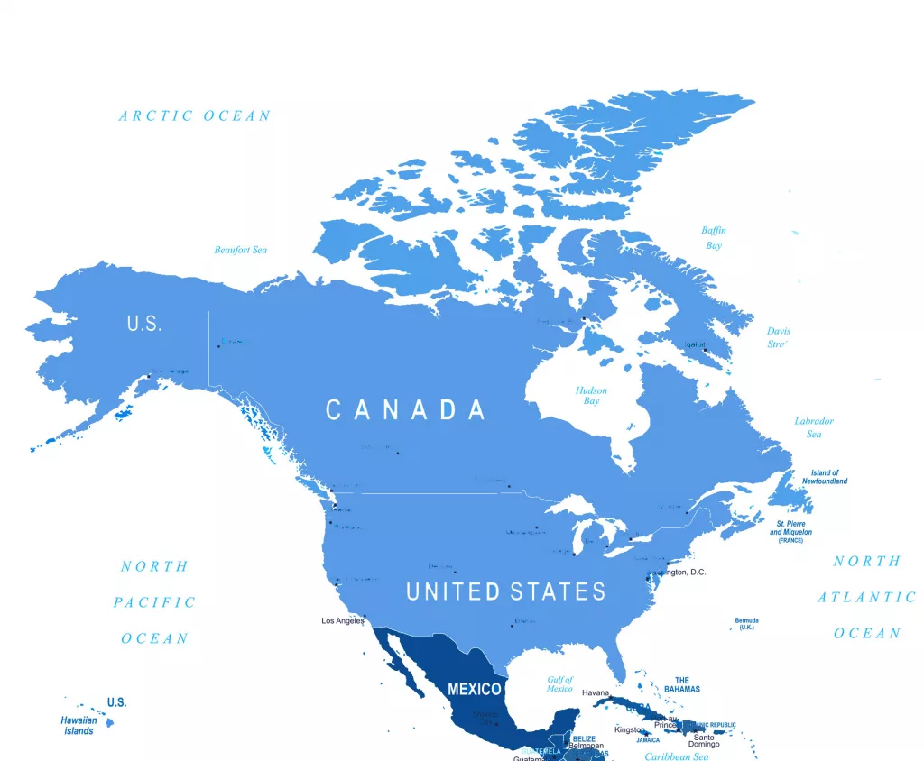 North American member states of NATO